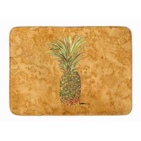 Carolines Treasures Pineapple Machine Washable Memory Foam Mat CA68473
